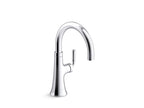 KOHLER K-23767-BL Tone Single-Handle Bar Sink Faucet - Matte Black
