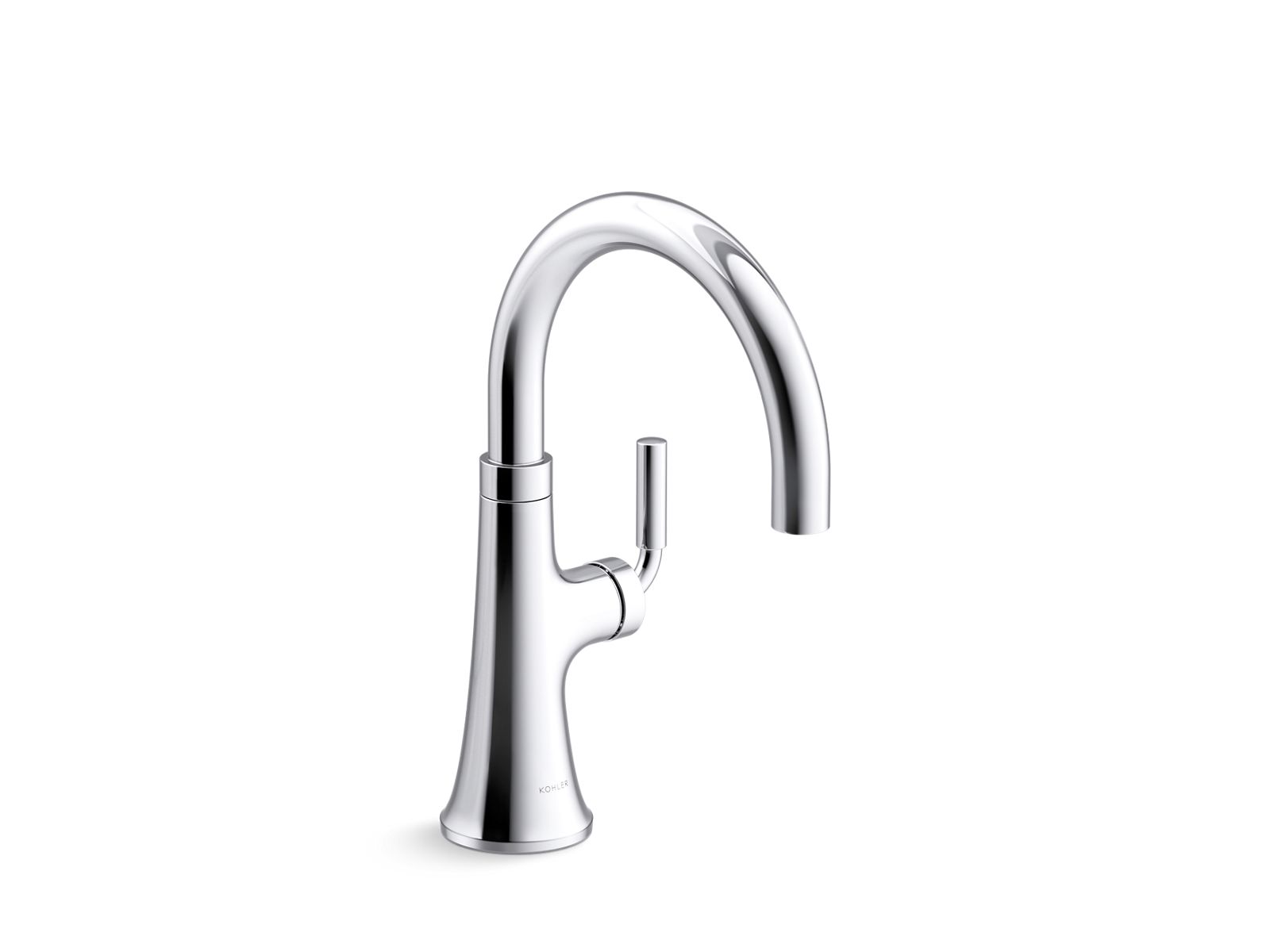 KOHLER K-23767-BL Tone Single-Handle Bar Sink Faucet - Matte Black