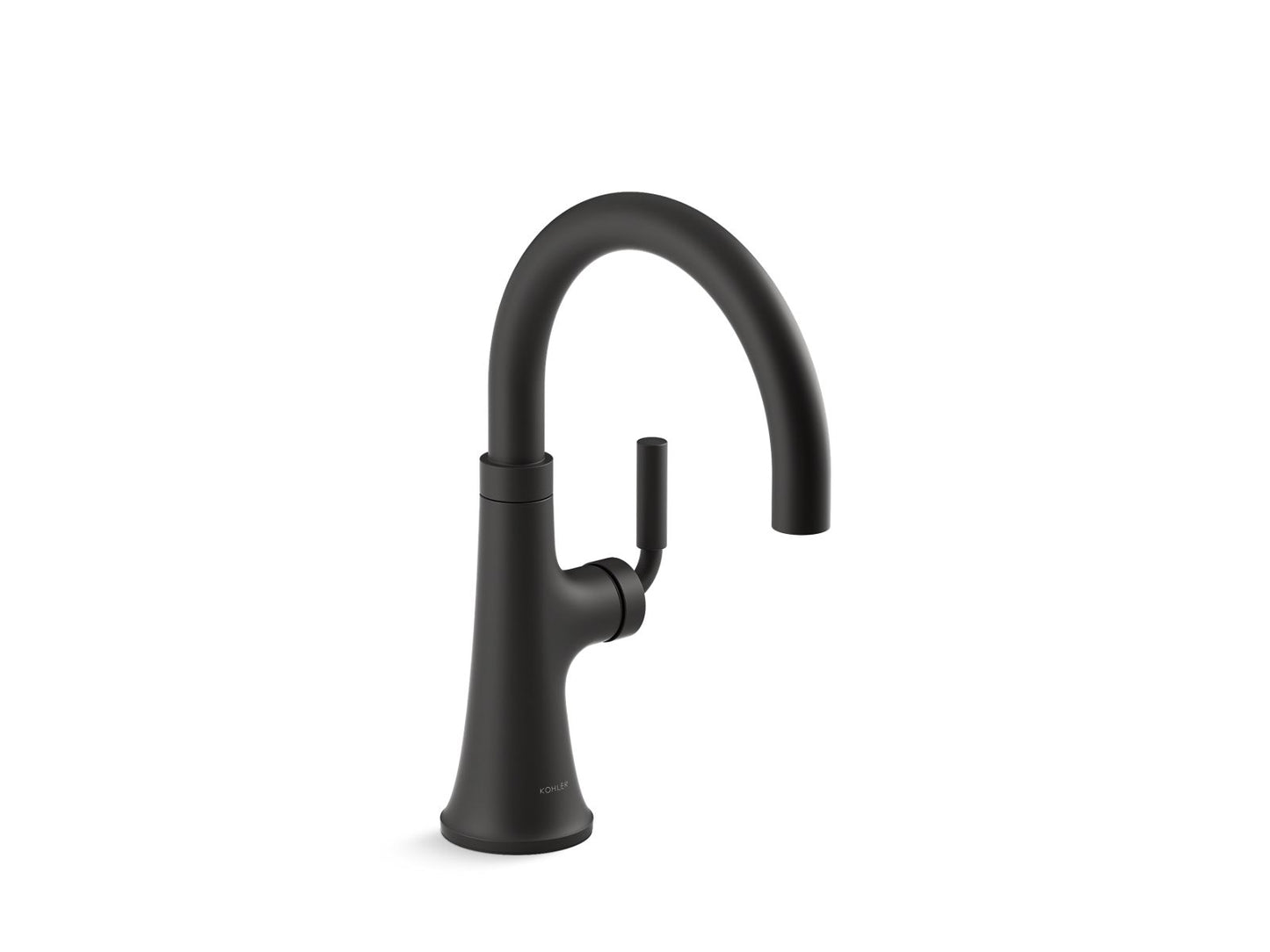 KOHLER K-23767-BL Tone Single-Handle Bar Sink Faucet In Matte Black