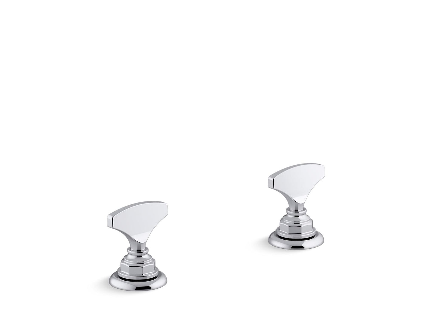 KOHLER K-98068-6-2MB Artifacts T-handle bathroom sink faucet handles - Vibrant Brushed Moderne Brass