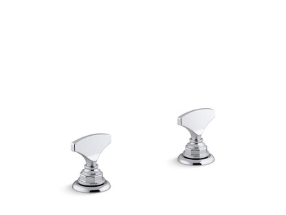 KOHLER K-98068-6-2MB Artifacts T-handle bathroom sink faucet handles - Vibrant Brushed Moderne Brass