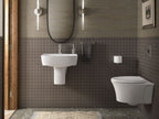 KOHLER K-77768-1-0 Modernlife 21-3/4" Rectangular Wall-Mount Bathroom Sink - White