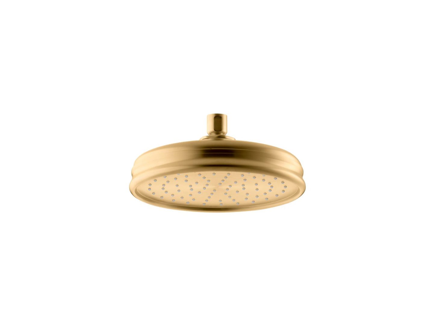 KOHLER K-13692-G-2MB 8" 1.75 Gpm Rainhead With Katalyst Air-Induction Technology In Vibrant Brushed Moderne Brass