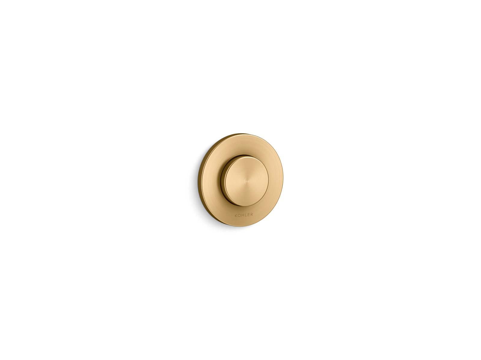 KOHLER K-76748-2MB Real Rain Diverter Valve Trim - Vibrant Brushed Moderne Brass