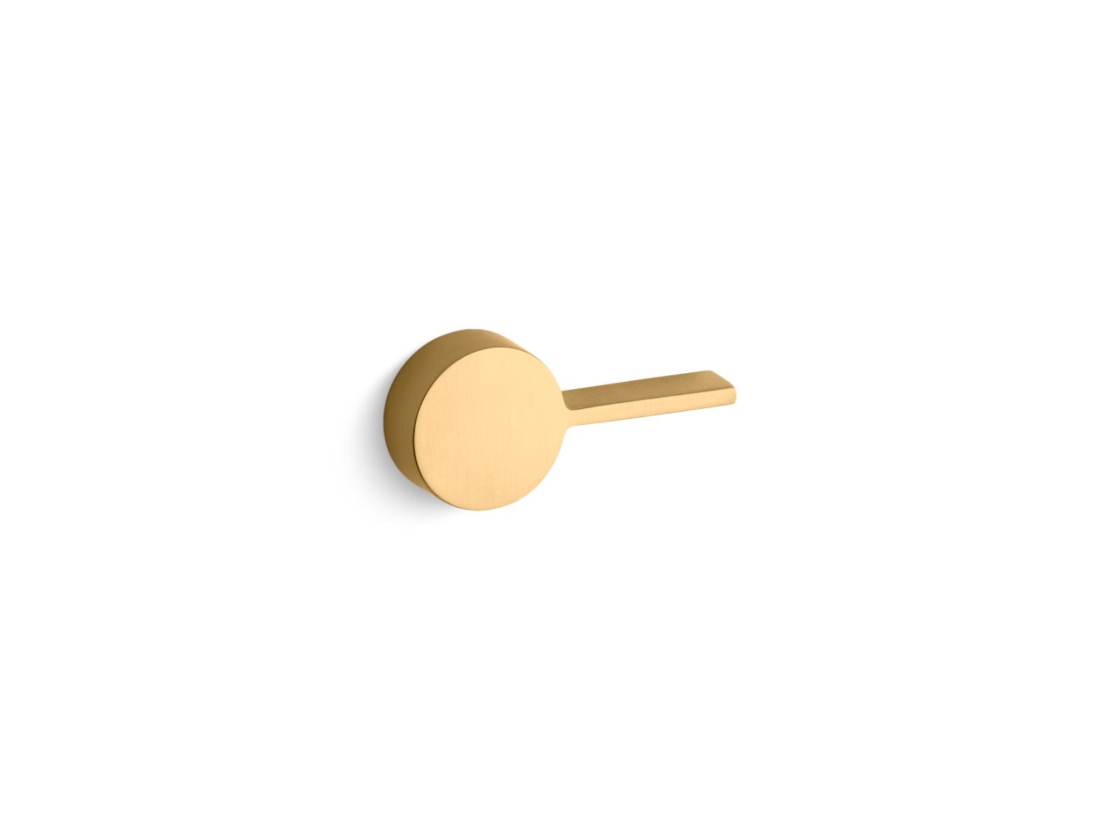 KOHLER Veil Left-hand trip lever in Vibrant Brushed Moderne Brass - K-39525-L-2MB