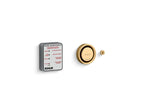 KOHLER K-5548-K1-2MB Invigoration Series Digital Steam Adapter Kit - Vibrant Brushed Moderne Brass