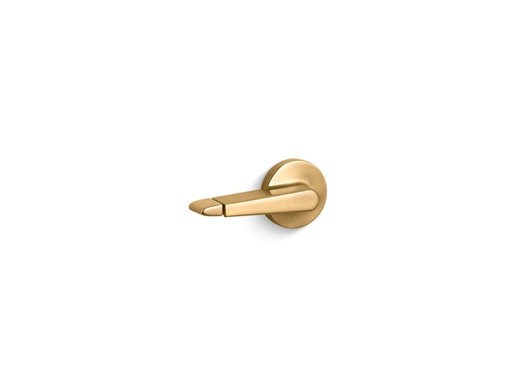 KOHLER K-9236-2MB Dual-Flush Trip Lever, Right Hand - Vibrant Brushed Moderne Brass
