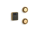 KOHLER K-5558-2MB Invigoration Series Tandem Steam Generator Control Kit - Vibrant Brushed Moderne Brass