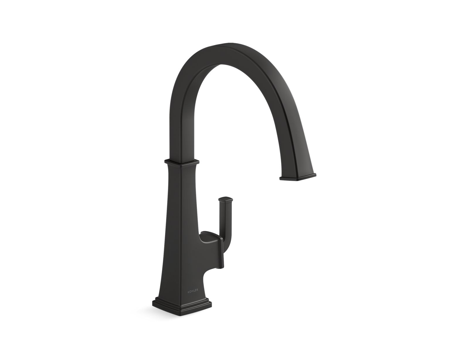 KOHLER K-23833-BL Riff Single-Handle Bar Sink Faucet In Matte Black