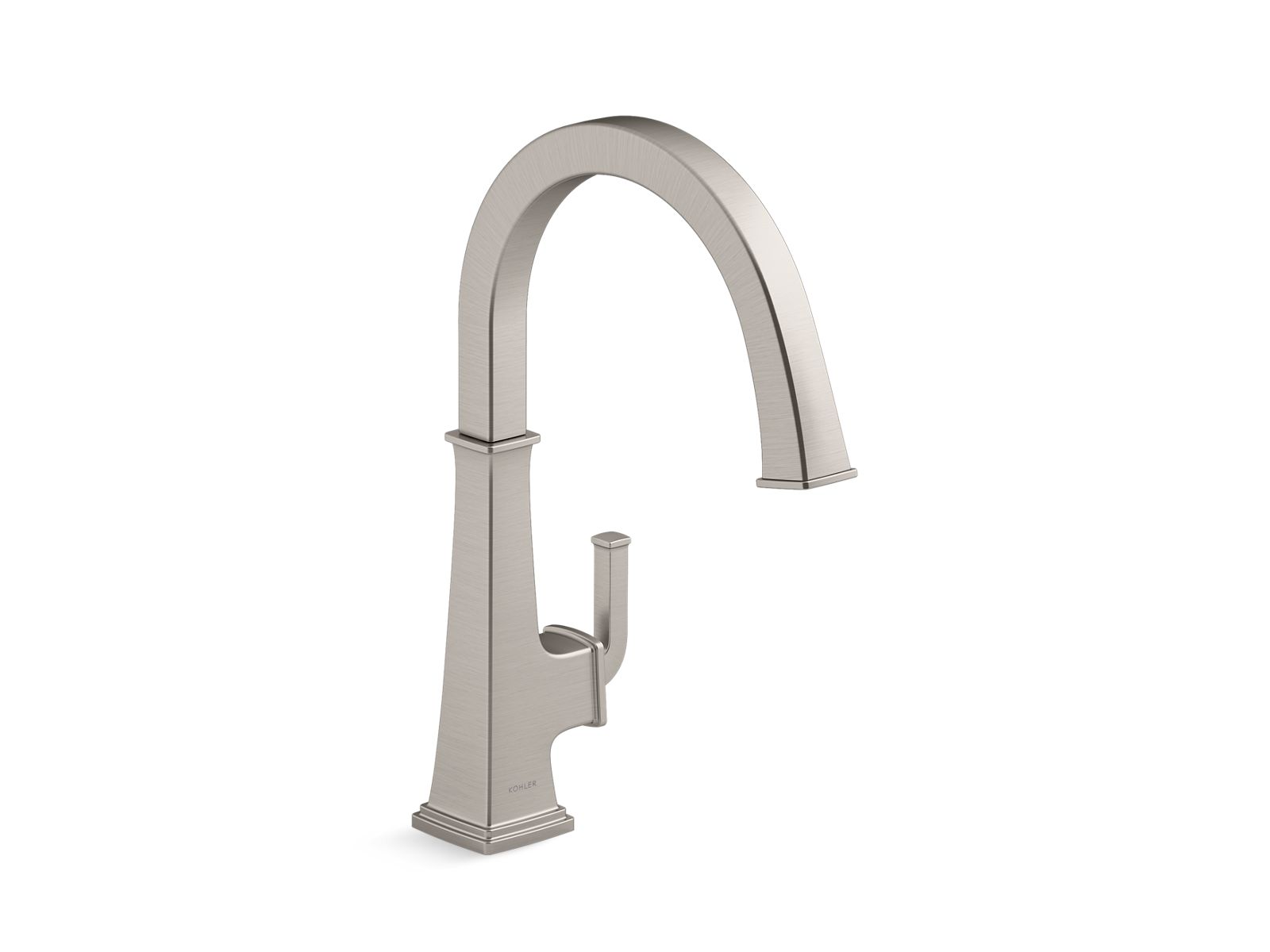 KOHLER K-23833-VS Riff Single-Handle Bar Sink Faucet In Vibrant Stainless