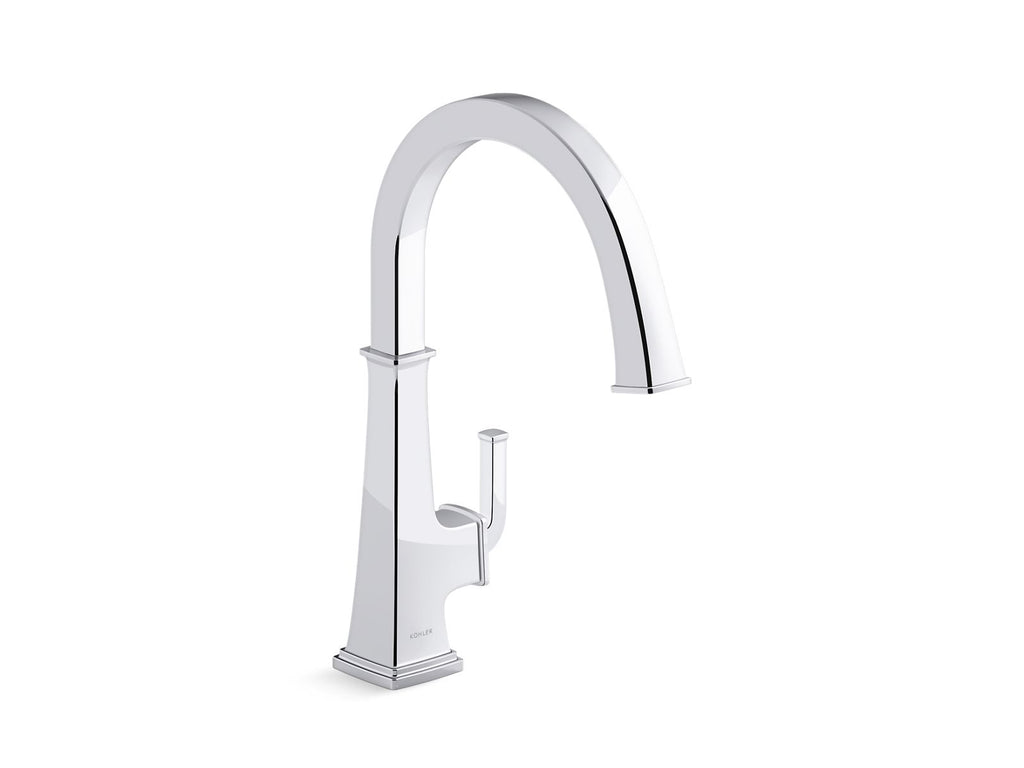 KOHLER K-23833-CP Riff Single-Handle Bar Sink Faucet - Polished Chrome