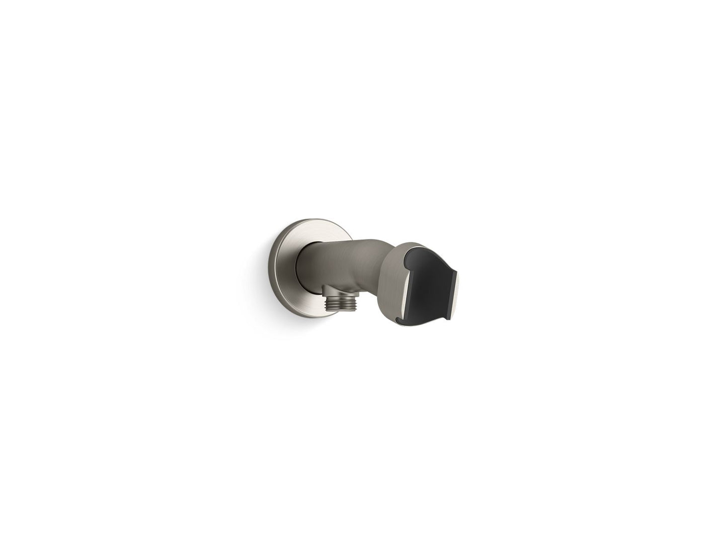 KOHLER K-21051-BN Statement Ves Wall-Mount Handshower Holder And Supply Elbow In Vibrant Brushed Nickel