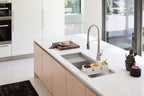 KOHLER K-22060-BL Graze Semi-Professional Kitchen Sink Faucet With Three-Function Sprayhead - Matte Black