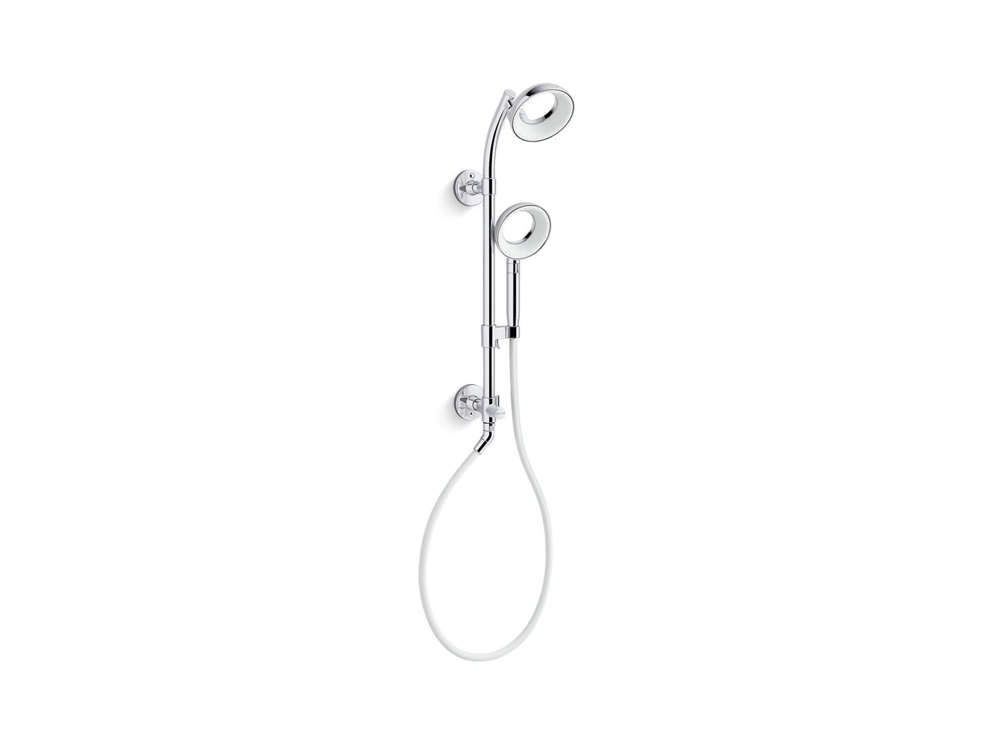 KOHLER K-21026-CP Statement Ves Shower Column Kit, 1.5 Gpm In Polished Chrome