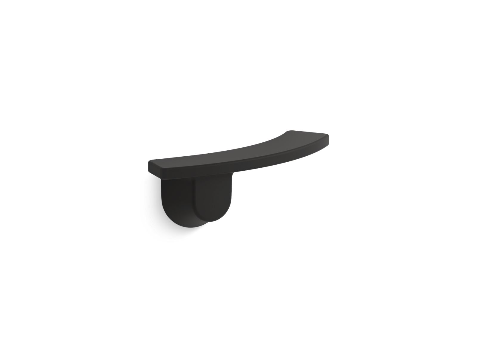 KOHLER K-21261-R-BL Betello Right-Hand Trip Lever In Matte Black