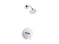 KOHLER K-TS97077-4Y-CP Pitch Rite-Temp Shower Trim Kit, 2.5 Gpm - Polished Chrome