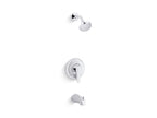 KOHLER K-TS98006-4G-CP July Rite-Temp Bath And Shower Trim Kit, 1.75 Gpm - Polished Chrome