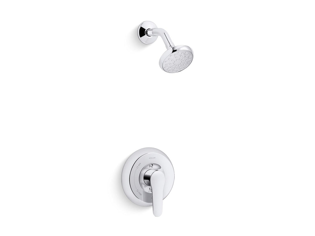KOHLER K-TS98008-4G-CP July Rite-Temp Shower Trim Kit, 1.75 Gpm - Polished Chrome