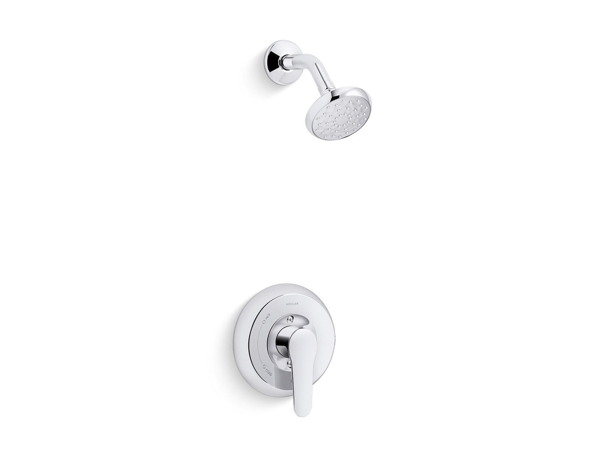 KOHLER K-TS98008-4G-CP July Rite-Temp Shower Trim Kit, 1.75 Gpm - Polished Chrome