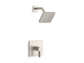 KOHLER K-TS23503-4-BN Parallel Rite-Temp Shower Trim Kit, 2.5 Gpm - Vibrant Brushed Nickel