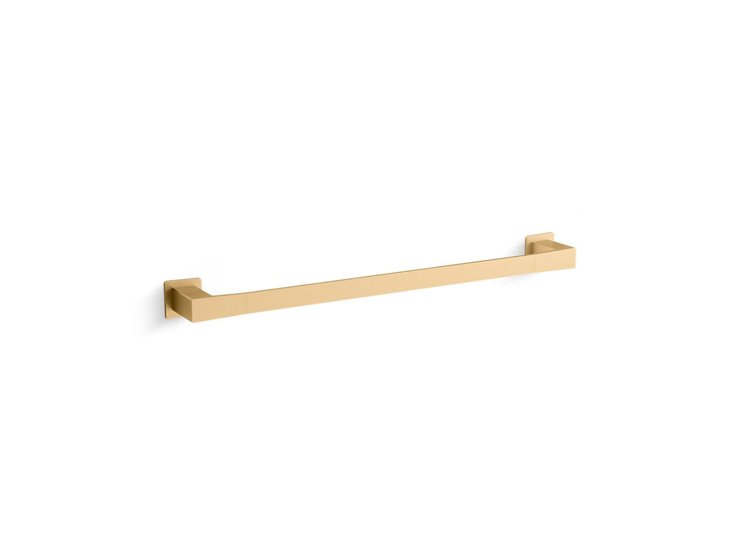 KOHLER K-26634-2MB Honesty 24" Towel Bar In Vibrant Brushed Moderne Brass