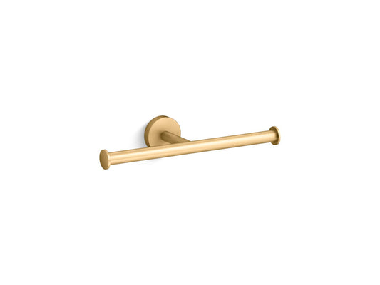 KOHLER K-27289-2MB Elate Double Toilet Paper Holder In Vibrant Brushed Moderne Brass