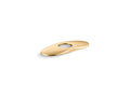 KOHLER K-14531-2MB Escutcheon Plate, 6" In Vibrant Brushed Moderne Brass