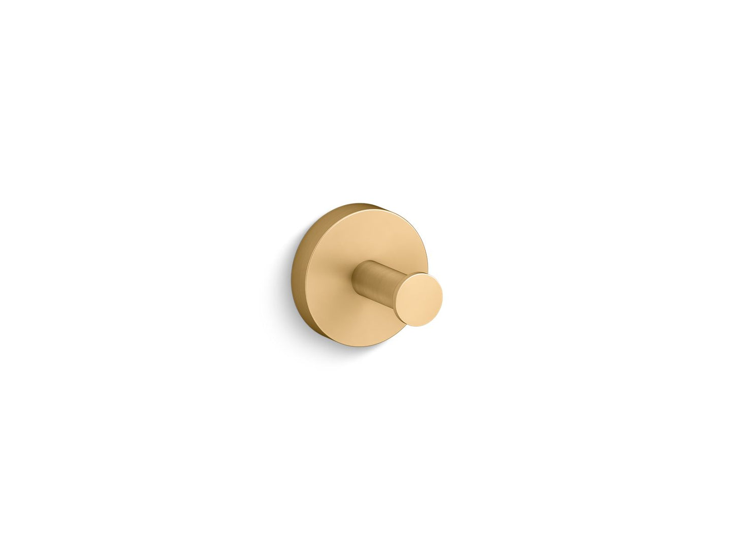 KOHLER K-27290-2MB Elate Robe Hook In Vibrant Brushed Moderne Brass