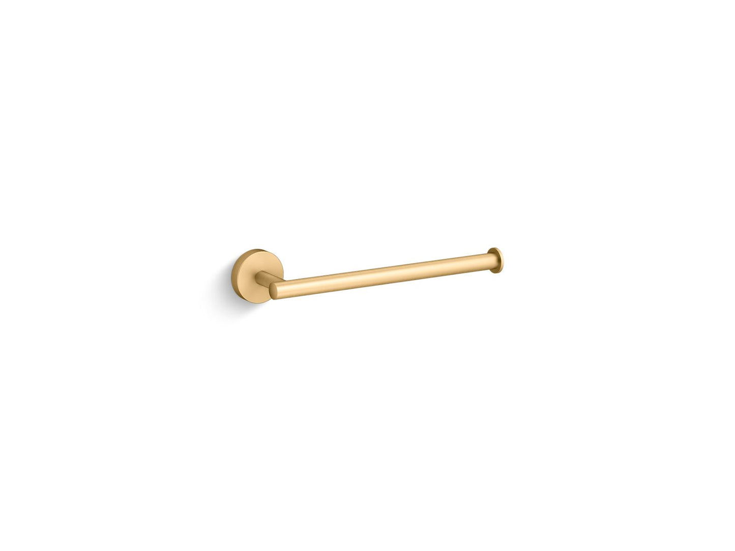 KOHLER K-27291-2MB Elate 9" Towel Arm In Vibrant Brushed Moderne Brass