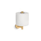 KOHLER K-27293-2MB Elate Vertical Toilet Paper Holder In Vibrant Brushed Moderne Brass