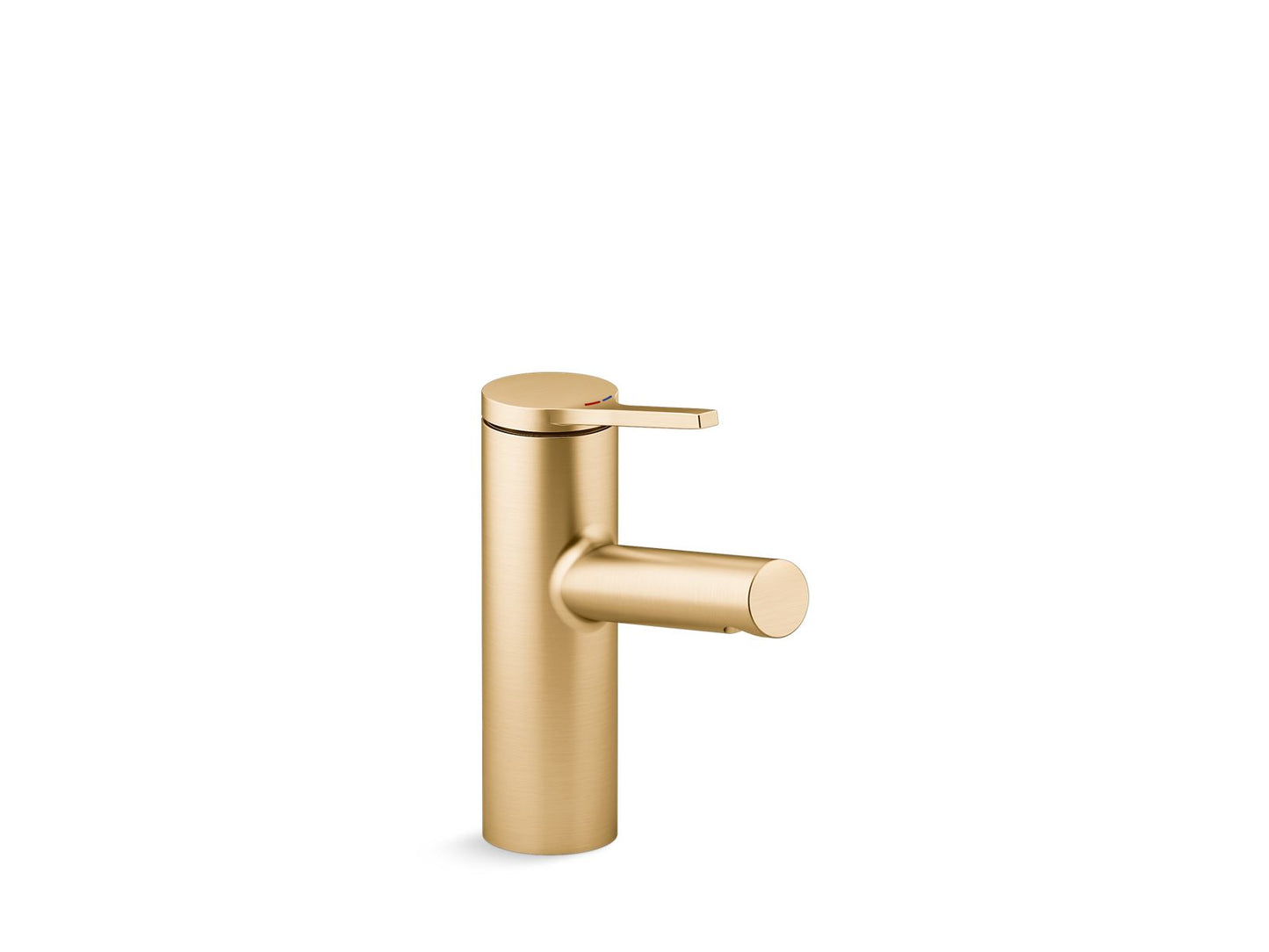 KOHLER K-99492-4-2MB Elate Single-Handle Bathroom Sink Faucet, 0.5 Gpm In Vibrant Brushed Moderne Brass