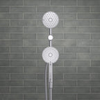 KOHLER K-23218-BL Awaken 2-In-1 Multifunction 2.5 Gpm Shower Combo Kit - Matte Black