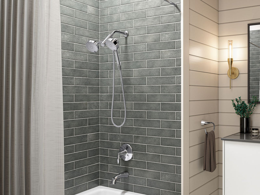 KOHLER K-23218-BL Awaken 2-In-1 Multifunction 2.5 Gpm Shower Combo Kit - Matte Black