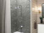 KOHLER K-23218-BL Awaken 2-In-1 Multifunction 2.5 Gpm Shower Combo Kit - Matte Black