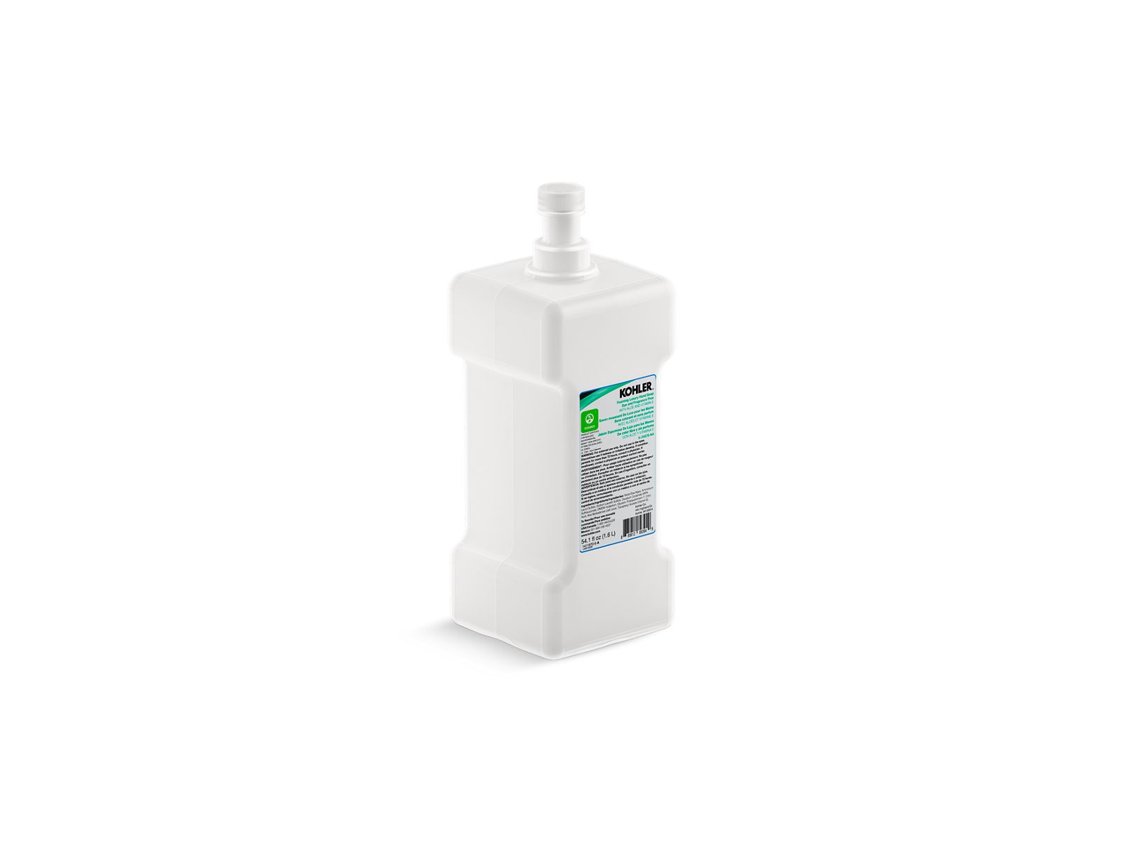 KOHLER K-24878-NA No Fragrance/Dye Single-Use Foam Soap Refill – 1600 Ml, Four-Pack