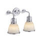 KOHLER K-32282-SC02-CPL Hauksbee Two-Light Bell Sconce In Polished Chrome