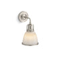 KOHLER K-32281-SC01-BNL Hauksbee One-Light Bell Sconce In Brushed Nickel