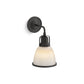 KOHLER K-32281-SC01-BLL Hauksbee One-Light Bell Sconce In Matte Black