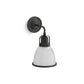 KOHLER K-32281-SC01-BLL Hauksbee One-Light Bell Sconce In Matte Black