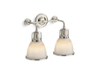 KOHLER K-32282-SC02-SNL Hauksbee Two-Light Bell Sconce In Polished Nickel