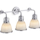 KOHLER K-32283-SC03-CPL Hauksbee Three-Light Bell Sconce In Polished Chrome