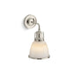 KOHLER K-32281-SC01-SNL Hauksbee One-Light Bell Sconce In Polished Nickel