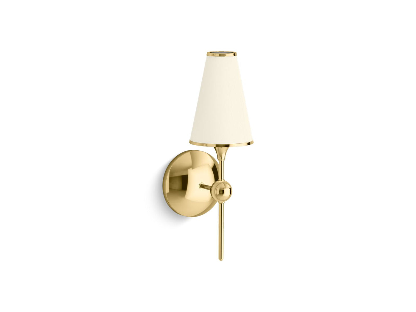 KOHLER K-27858-SC01-2PL Parohn One-Light Sconce In Polished Brass