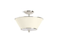 KOHLER K-27859-FM02-SNL Parohn 16" Flush-Mount In Polished Nickel