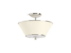 KOHLER K-27859-FM02-SNL Parohn 16" Flush-Mount In Polished Nickel
