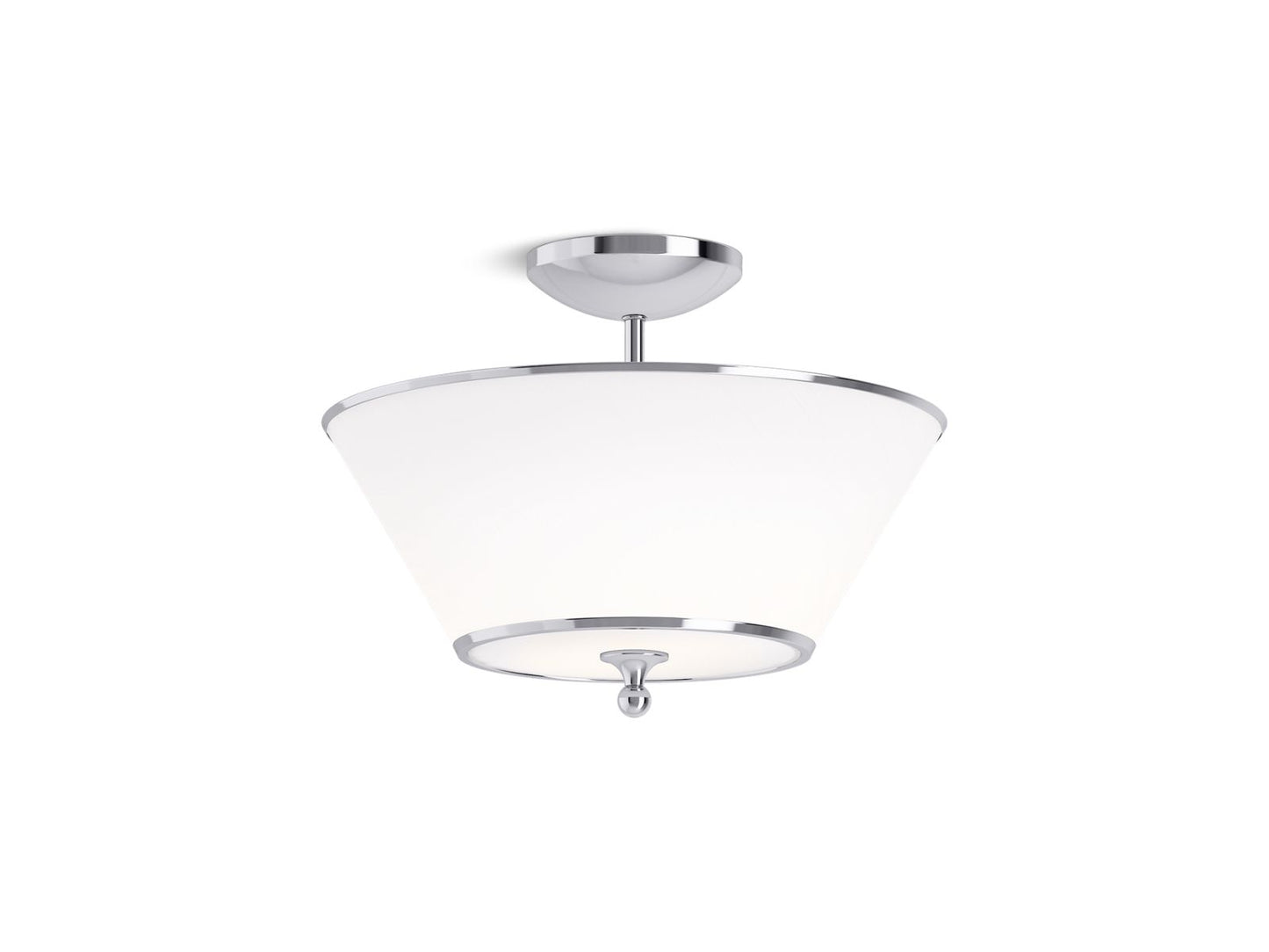 KOHLER K-27859-FM02-CPL Parohn 16" Flush-Mount In Polished Chrome