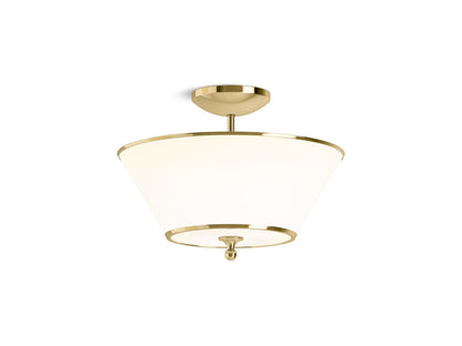 KOHLER K-27859-FM02-2PL Parohn 16" Flush-Mount In Polished Brass