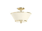 KOHLER K-27859-FM02-2PL Parohn 16" Flush-Mount In Polished Brass