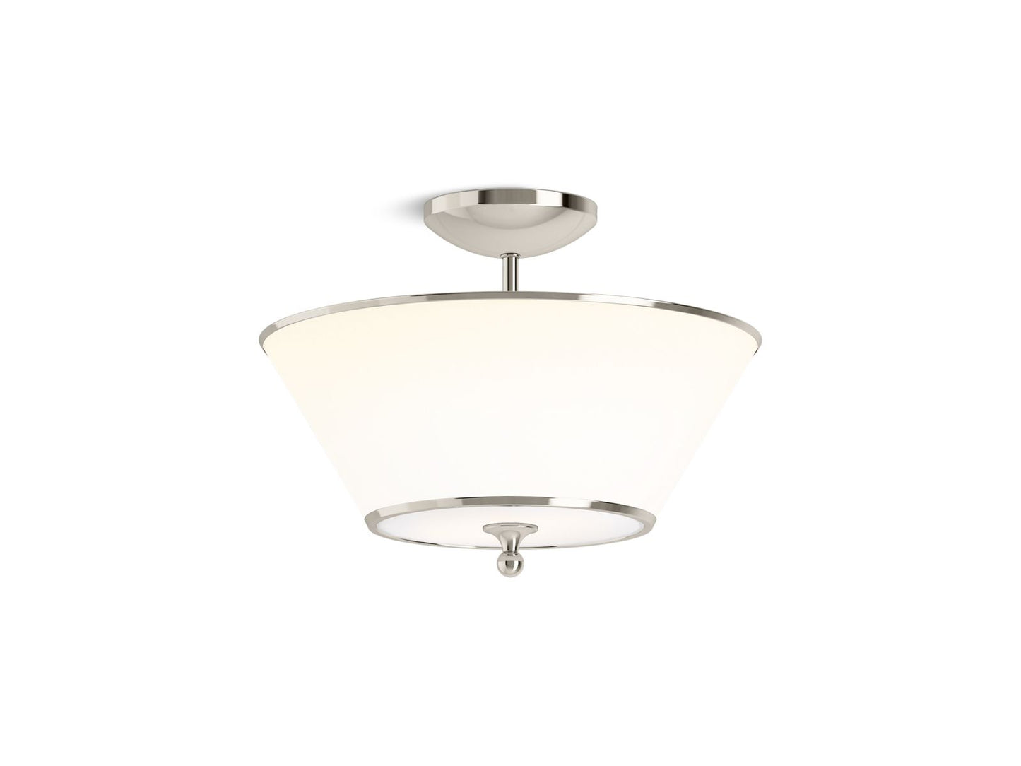 KOHLER K-27859-FM02-SNL Parohn 16" Flush-Mount In Polished Nickel