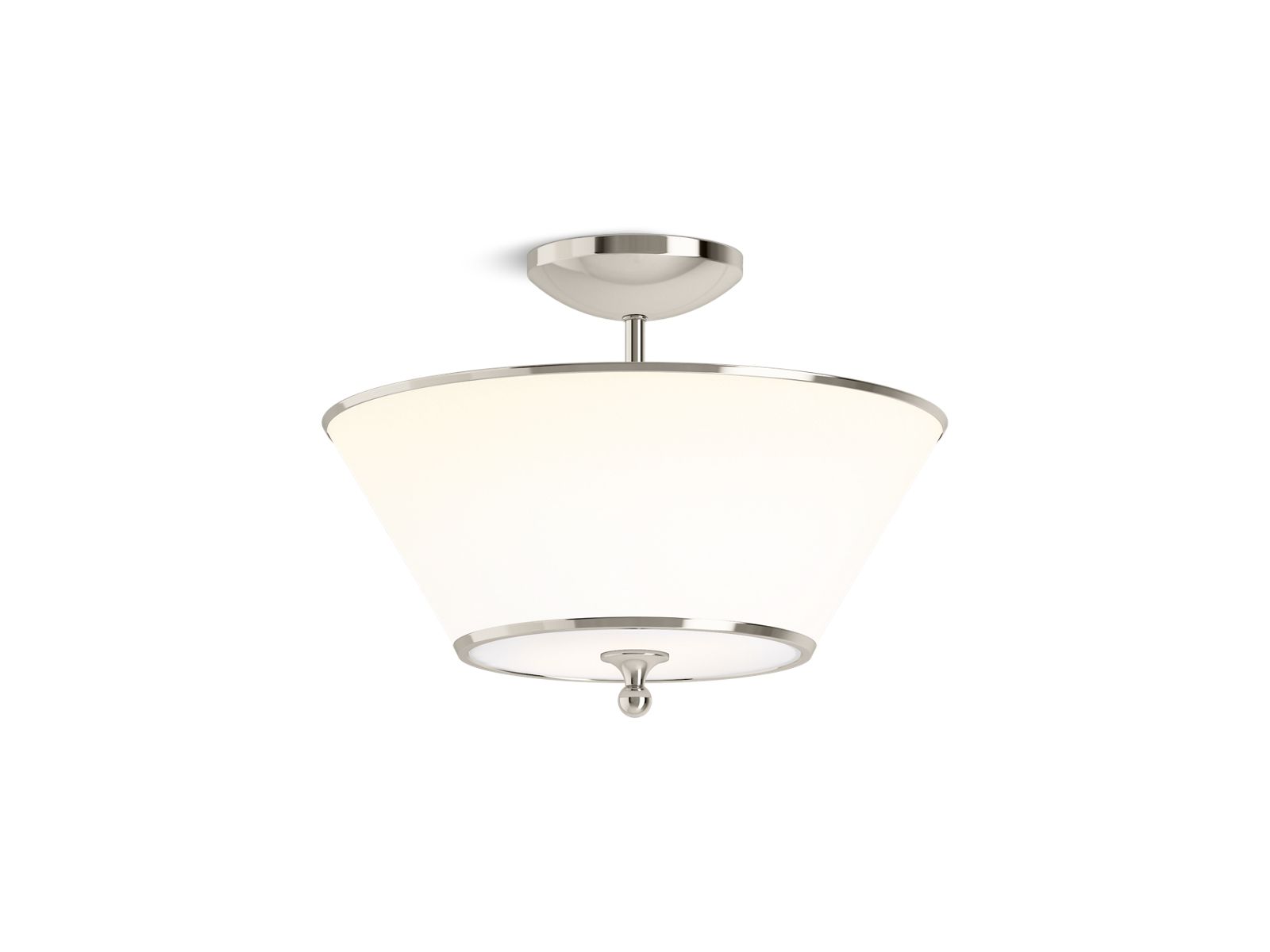 KOHLER K-27859-FM02-SNL Parohn 16" Flush-Mount In Polished Nickel